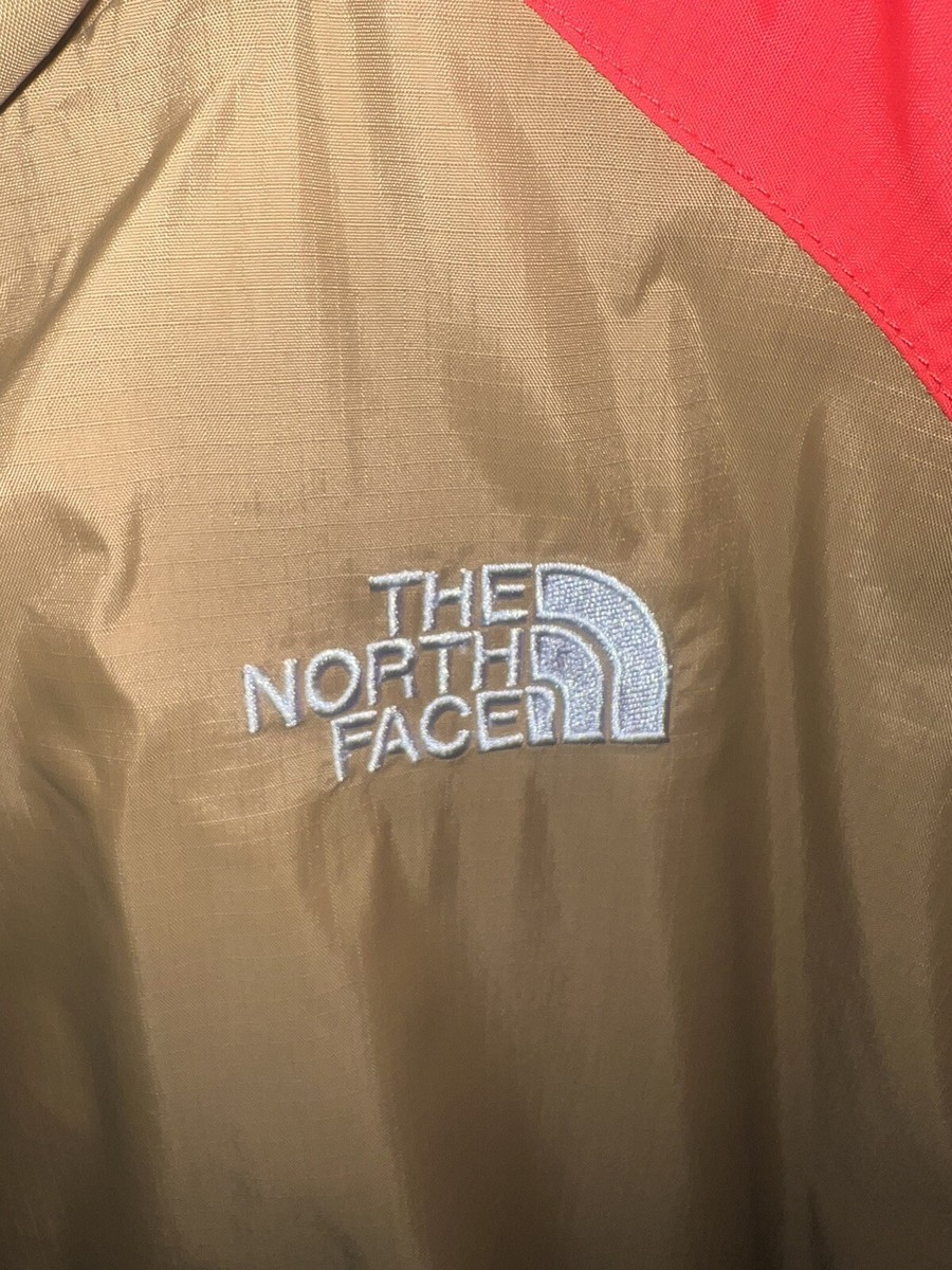 その他 Hivent Womens North Face XL Hyvent Spicy Orange Hoodie Storm Jacket