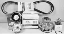 06-2011 CROWN VICTORIA OE WATER PUMP OE BELT-TENSIONER-OE THERMOSTAT 4PC KIT