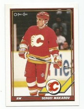 SERGEI MAKAROV 1991-92 O-PEE-CHEE CARD MINT CONDITION