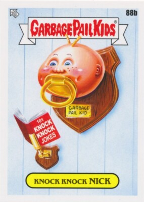 88b KNOCK KNOCK NICK 2022 GPK Garbage Pail Kids Book Worms
