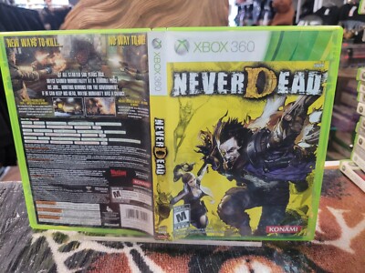 Never Dead Xbox 360 CIB EN/FR/ESP Tested Free Shipping in CAD READ DESC
