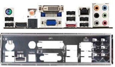 ATX Blende i/o shield Zotac NM10-DTX Serie #440 NEU io backplade NM10-ITX WiFi E