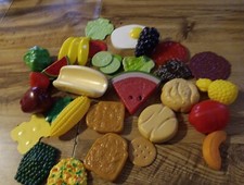 L K KIDS PRETEND PLAY FOOD FRUIT VEGETABLES PIZZA MIXED KIDS FOOD TOY