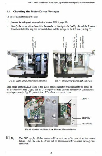  Dionex  UltiMate 3000 Nan/Cap Well Plate Microautosampler Service Instructions - Afbeelding 5 van 6