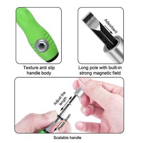32 In 1 Precision Screwdriver Set Small Magnetic Phillips Bits Hand Repair Tool - Bild 6 von 12