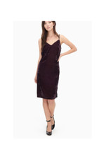 NWT Splendid Women's Crushed Velvet Black Cami Dress T-Back Size XS M L $160