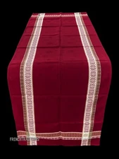 Marat Avignon French Provencal Coated Table Runner Noel - Made In France