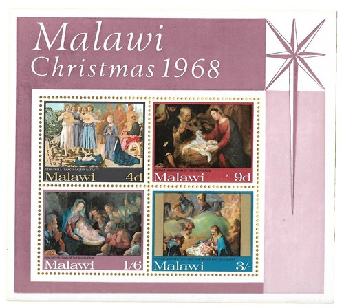 Briefmarken-Set Monaco 1984 – Weihnachten: Krippenfiguren, Postfrisch (MNH)