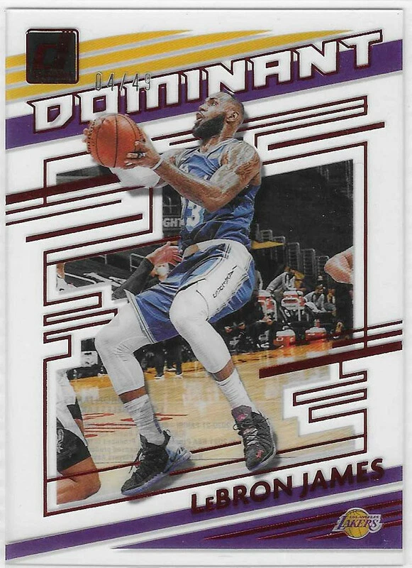 2020-21 Panini Clearly Donruss - LeBron James #49 - огромный выбор
