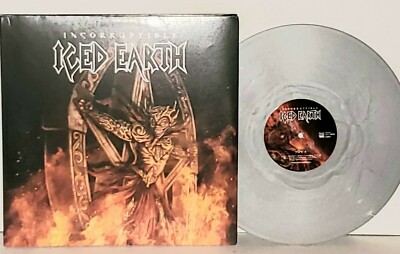 ICED EARTH Incorruptible 180 Gram Silver Vinyl 2LP VG+ 2017 Century Media Metal