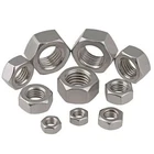 M6 M8 M10 M12-M24 Fine Pitch Nuts Metric Thread Hexagon Full Nut Stainless Steel