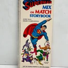 Vintage Superman Mix and Match Storybook 1979 Random House DC Comics BIN 62