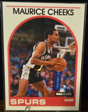 Hoops - 1989 - Maurice Cheeks - #320 San Antonio Spurs - Card