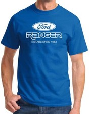 Ford Ranger Logo Established 1983 Classic Design Tshirt NEW COLORS