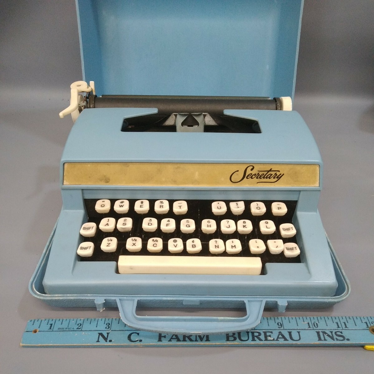 VINTAGE 1960'S WESTERN STAMPING SECRETARY KID TYPEWRITER MADE