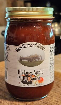 Nine Diamond Ranch Hickory Appel BBQ Sauce Three Pack