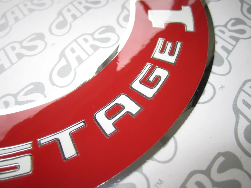 1970-1974 Buick GS 455 Stage 1 Embossed Air Cleaner Decal. GS GSX Riviera - Image 3 of 3