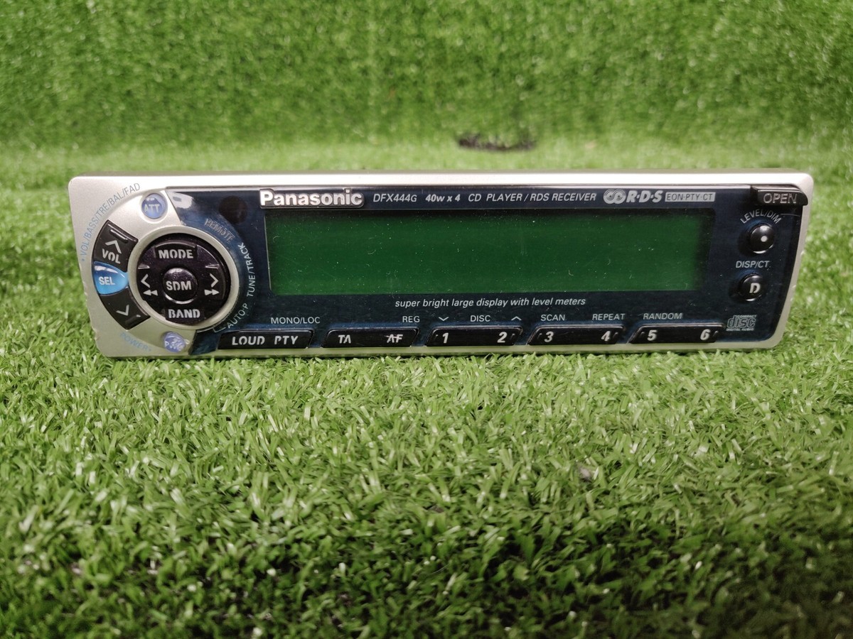Panasonic Dfx444g Cq-dfx444glen Cqdfx444glen Car Radio Faceplate