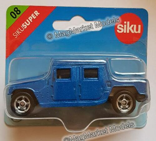 SIKU 0869 · HUMMER · DESERT LION · BLUE · BRAND NEW IN SEALED PACK 🚗 - Picture 1 of 3