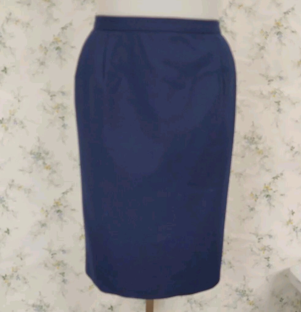 Wool Skirt Navy Skirt Petite Reiss Petite Tailored Pencil Skirt In