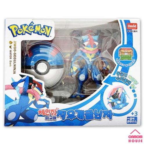 Pokémon Leggendario Figura Cambiamento Ash-Greninja & Palla dei Mostri Giocattolo Coreano - Foto 1 di 6