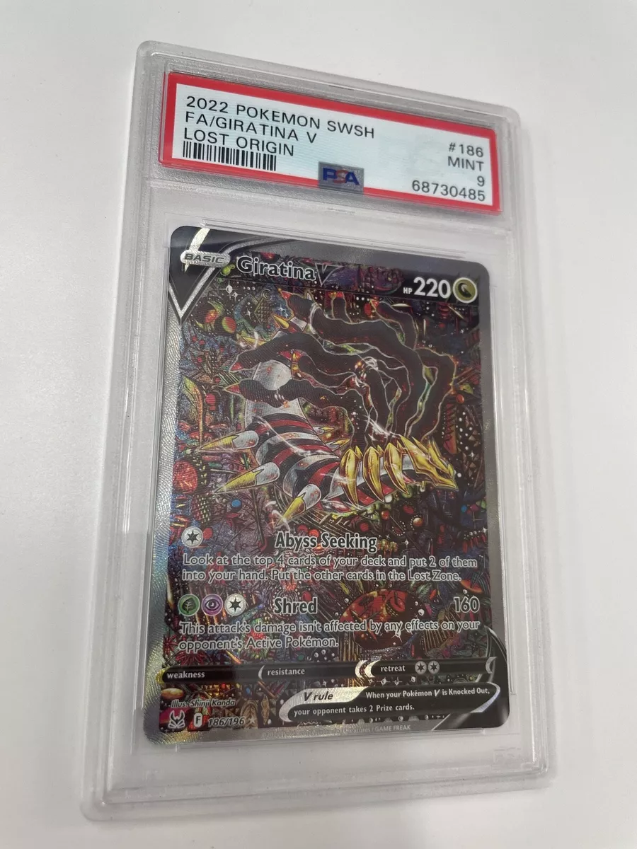 Pokémon TCG Giratina V Sword & Shield - Lost Origin 186/196