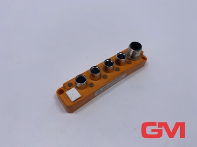 Lumberg M8309-01 Sensorbox SBS4/LED-3 sensor box SN201312230805445 orange
