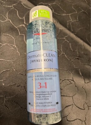Eucerin DermatoClean Hyaluron Mizellen-Reinigungsfluid 3 in 1,400 ml