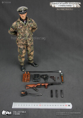 DAM TOYSダムトイズ GERMAN PANZER1/6アクションフィギュア Damtoys 93030 1/6 German Waffen-Ss Panzer Commander Action