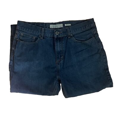 Vintage Genes 1891 Mens Tapered Blue Jeans 34/32 5 Pocket 100