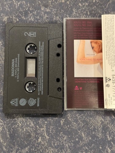 Madonna You'll See UK Cassette Single and Promo dispenser display - Picture 6 of 6
