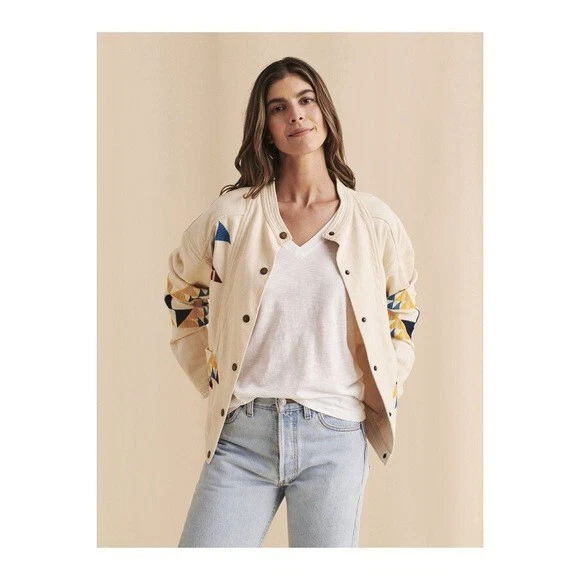 Faherty cheap bomber jacket