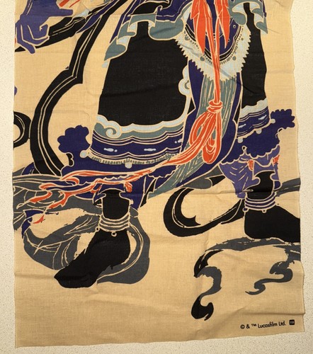 Serviette Tenugui Star Wars Dark Vador coton japonais style ukiyoe (35” x 14”) - Photo 4/6