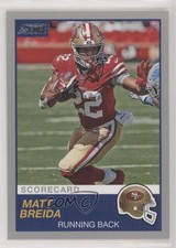 2019 Score Scorecard Matt Breida #306 7l6