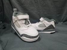 Jordan Toddlers Spizike Low TD Sneakers Slip On White/grey Size 6 NEW IN BOX
