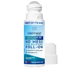 WELMATE -Lidocaine Roll-On (3 oz Value) - No Mess Targeted Hemorrhoid Relief
