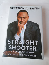 Stephen A. Smith SIGNED Straight Shooter Limited First Edition Premiere Collect