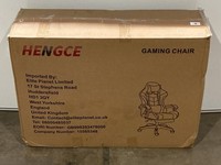 Hengce Black And Grey Gaming Chair