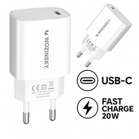 20W Schnell LadegeräT USB-C Netzteil Adapter Stecker FüR Apple Samsung Handy