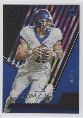 2023 Panini Chronicles Draft Picks Zenith Blue 2/99 Will Levis #3 Rookie RC w6g