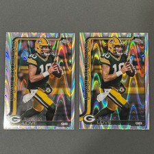 Jordan Love Raywave Refractor #109 Green Bay Packers 2025 Topps Chrome Football