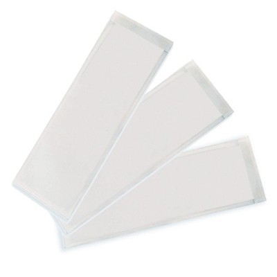 ASHLEY PRODUCTIONS, Extra Small Name Plate Pockets, Pack of 25 (ASH10401)