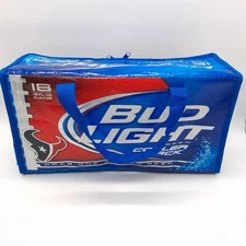 Bud Light Beer (2009) Houston Texans 18-12 oz Can Soft-Sided Cooler Pack Bag