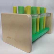 Wooden Peg Sorter Educational Activity Toy Montessori Lovevery Toddler Learning