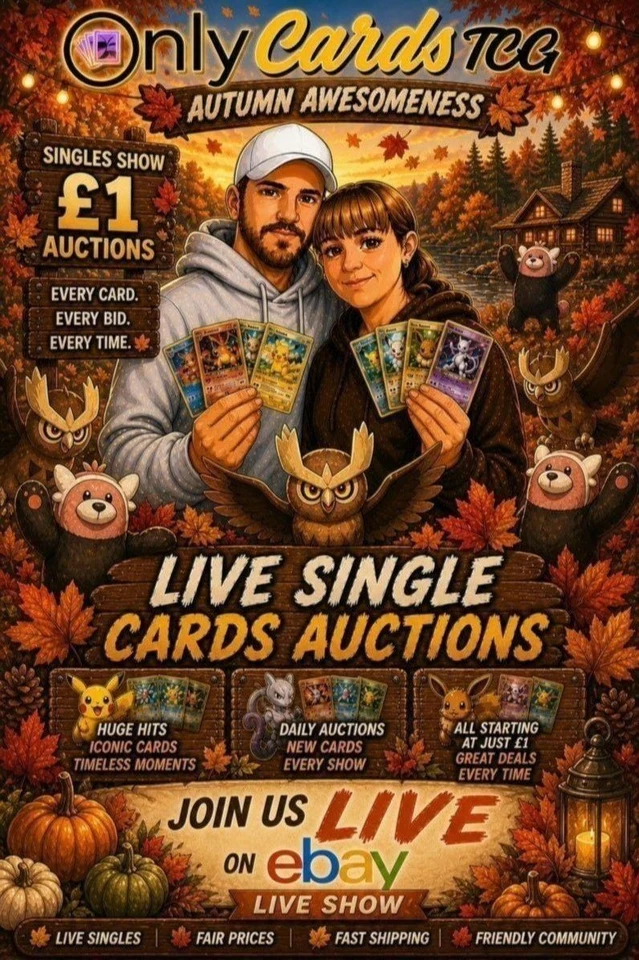 OnlyCardsTCG Pokemon Stream *Singles Stream*