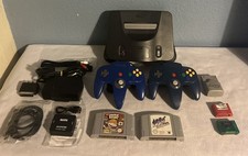 Nintendo 64 N64 Console Bundle with 2x Controllers and Games PAL HDMI VGC