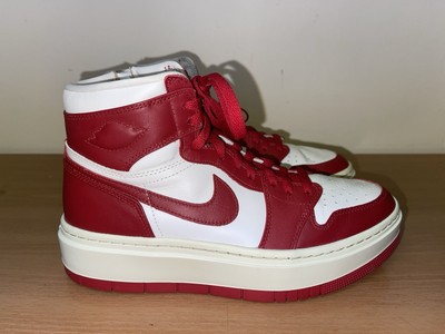 Nike Air Jordan 1 Elevate High Varsity Red Sneakers Womens DN3253-116 Sz 10