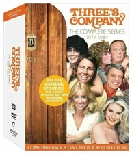 Three's Company: The Complete Series Seasons 1-8 (DVD 29-Disc Box Set) Region 1!
