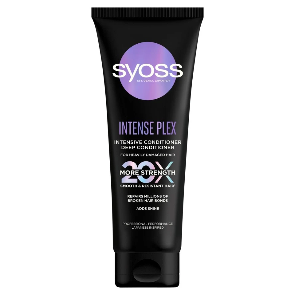 Syoss Intense Plex Après-Shampoing Réparateur Cheveux Abîmés 250ml - Photo 1/1