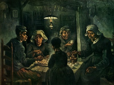 125 Vincent van Gogh - The Potato Eaters 1885 -  Giclée Fine Art